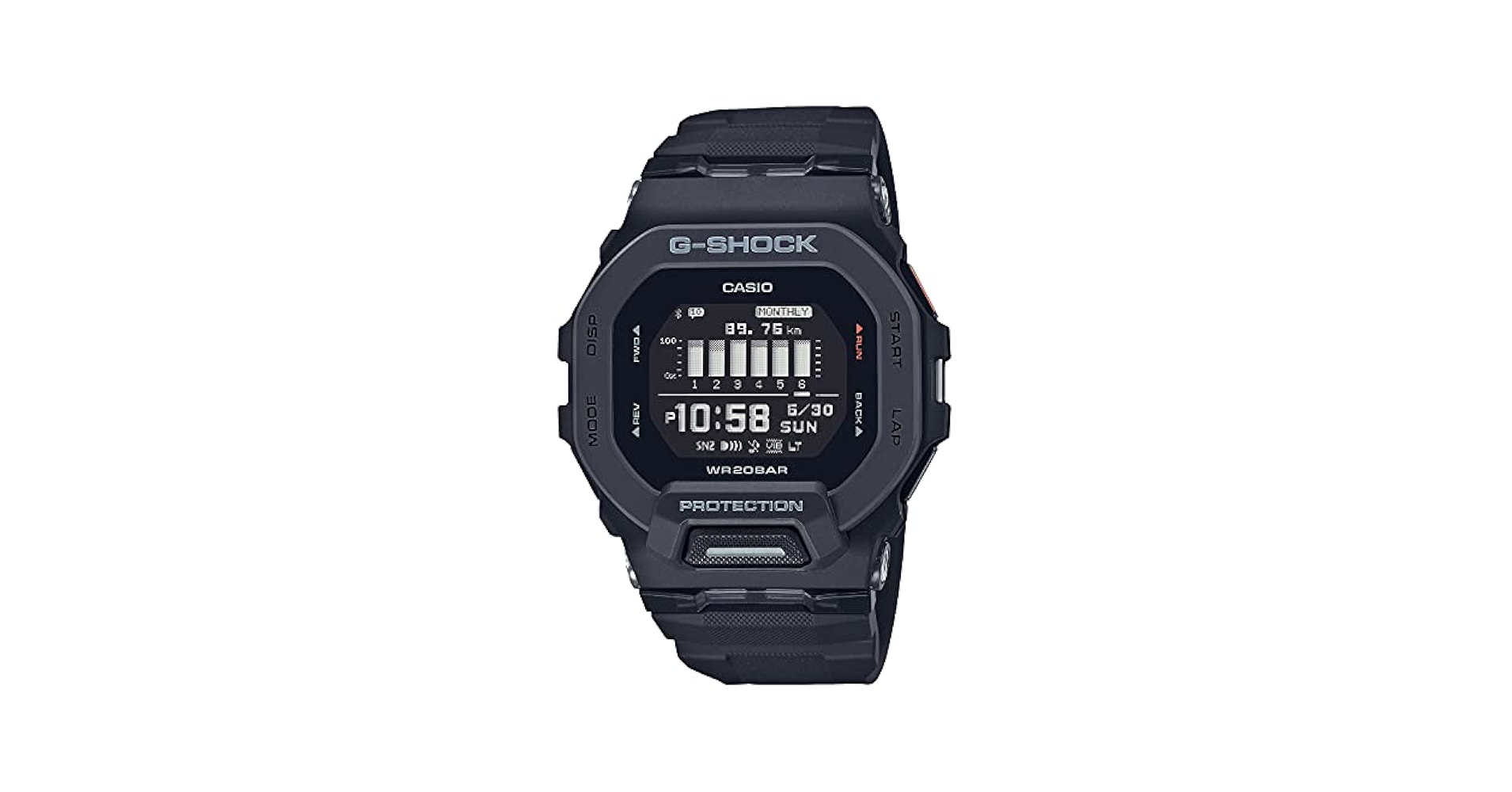 Amazon.com: CASIO G-Shock GBD-200-1JF [20 ATM Water